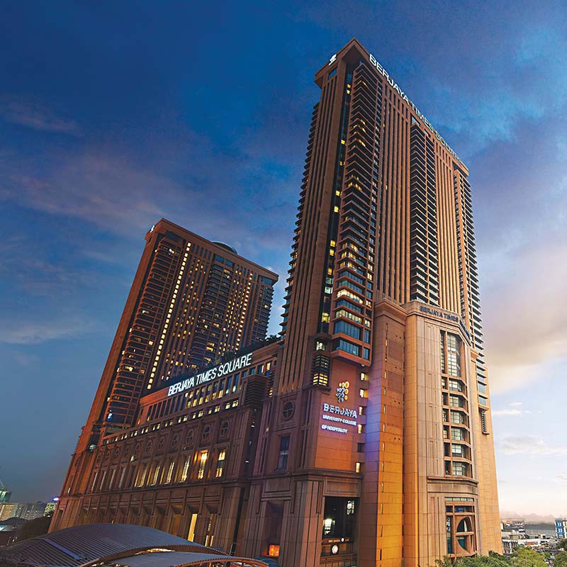 Hotel Rooms in Kuala Lumpur  Berjaya Times Square Bukit Bintang Hotel